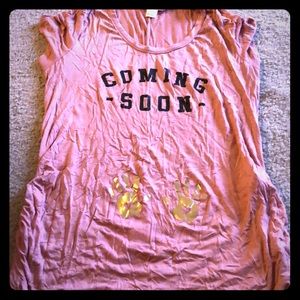 Cute Maternity Shirt